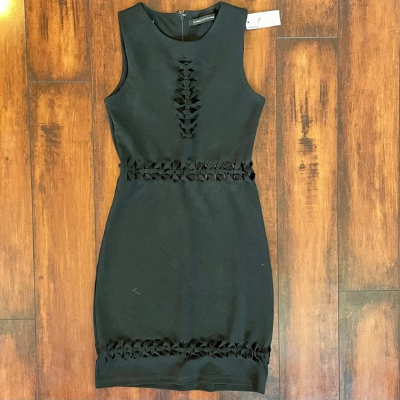 Foreign Exchange Cut Out Little Black Dress - Picture 1 of 12